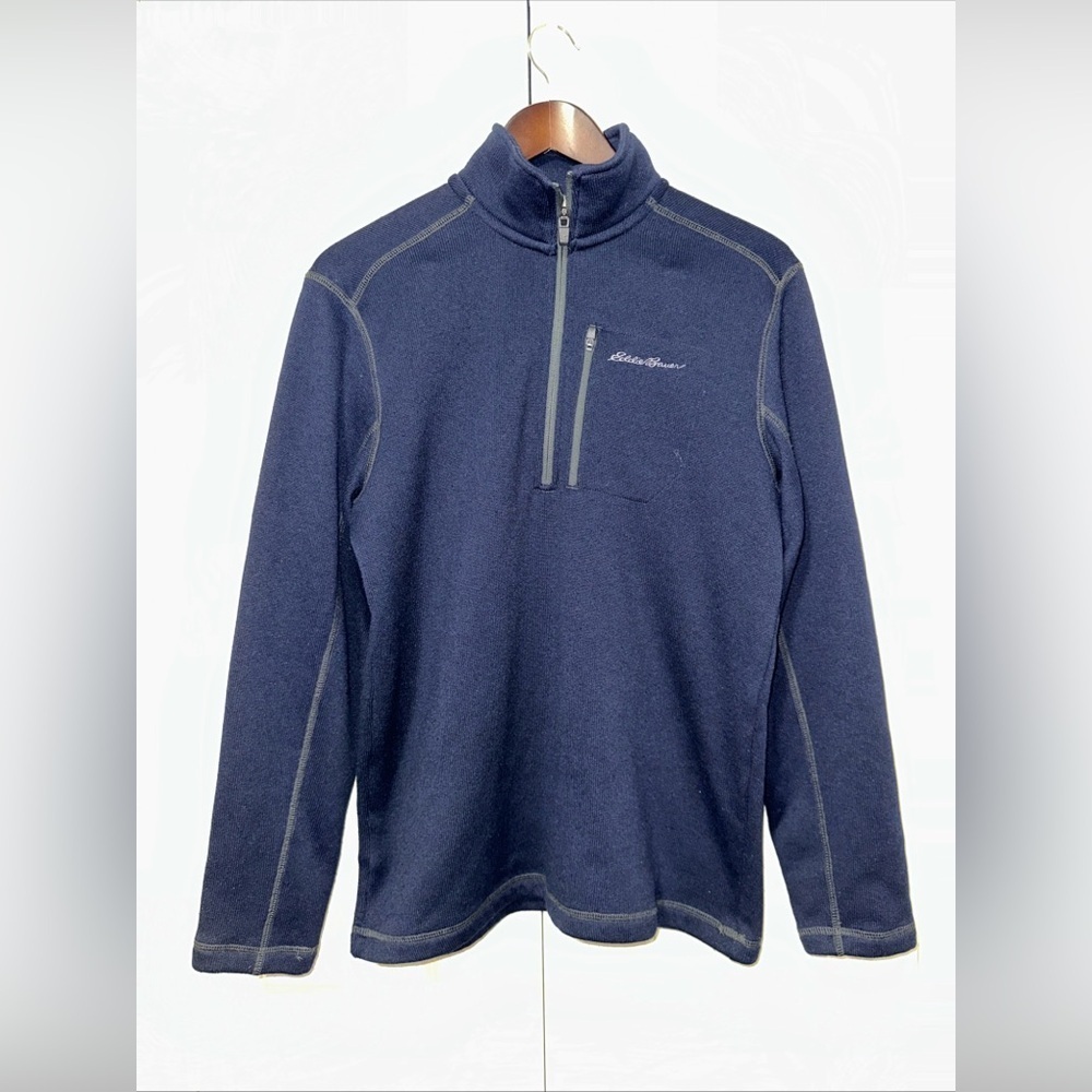 Eddie Bauer Soft Knit Longsleeve Half Zip Sweater M